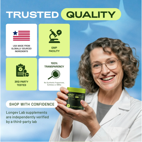 Longev Labs™ NAD+ Advanced-Nad Supplement With Resveratol